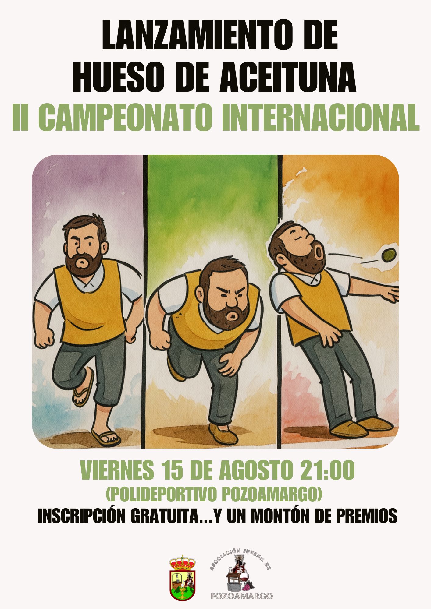 Concurso Lanzamiento Hueso Aceituna